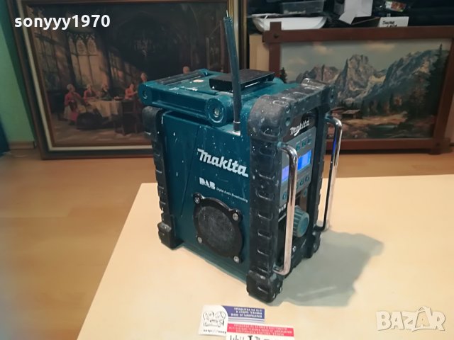 makita-строително радио-внос англия, снимка 8 - Радиокасетофони, транзистори - 29413419