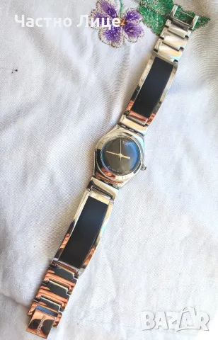 Прекрасен Луксозен Дамски Швейцарски Часовник SWATCH AG 2001, снимка 3 - Дамски - 49967871