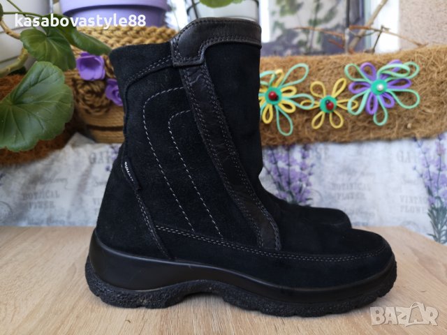 Ботуши Естествена кожа, велур , снимка 1