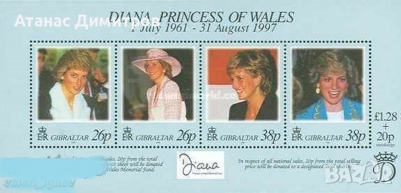 Чисти марки и блокове Принцеса Даяна , снимка 4 - Филателия - 38290058