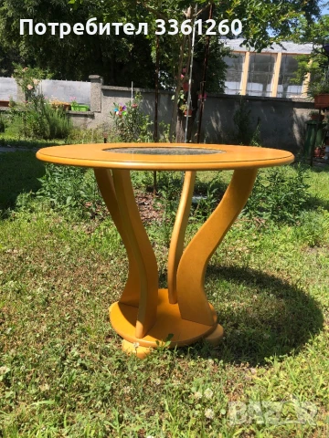 Масичка за тераса , снимка 3 - Градински мебели, декорация  - 50712476