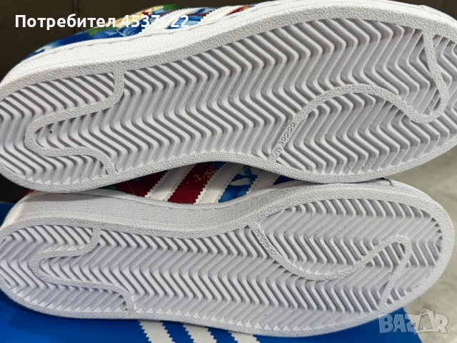 Adidas Superstar чисто нови 37 1/3, снимка 6 - Маратонки - 54249863