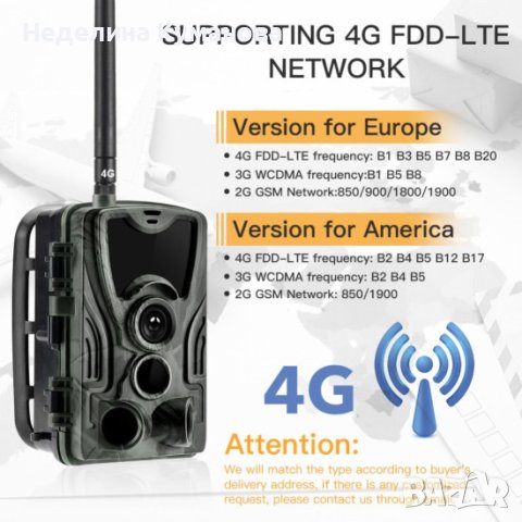 🧨 ЛОВНА КАМЕРА HC-801M/G - A144, снимка 1