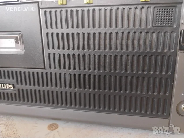 Philips 22rr263 Ретро нов радиокасетофон на 50години, снимка 4 - Радиокасетофони, транзистори - 56189522