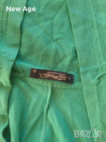 Оригинален Суитчър Ed Hardy / Christian Audigier р. L, снимка 4 - Суичъри - 52225420