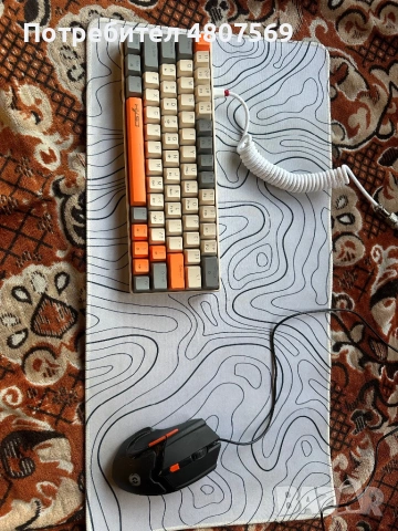 Мишка клавиатура и мауспад, снимка 3 - Клавиатури и мишки - 54312447