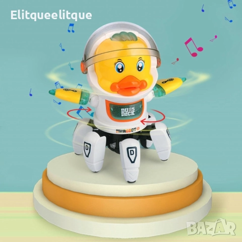 Интерактивно танцуващо пате със светлини и музика, снимка 5 - Други - 52346530