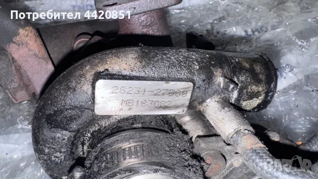 Турбо компресор за Hyundai Trajet - 28231-27000 / MB183082, снимка 2 - Части - 50100652