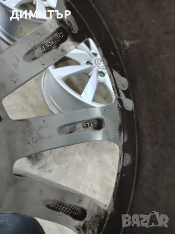 4бр.Алуминиеви джанти 17ки за VW 5x112 7j et49 ORIGINAL!!!, снимка 4 - Гуми и джанти - 55775009