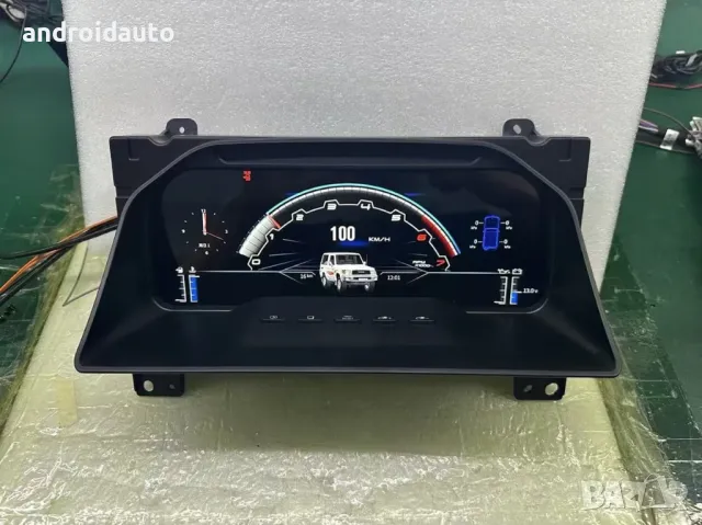 Дигитален километраж LCD 12.3" Toyota Land Cruiser J70 LINUX SYSTEM, снимка 2 - Аксесоари и консумативи - 49575684