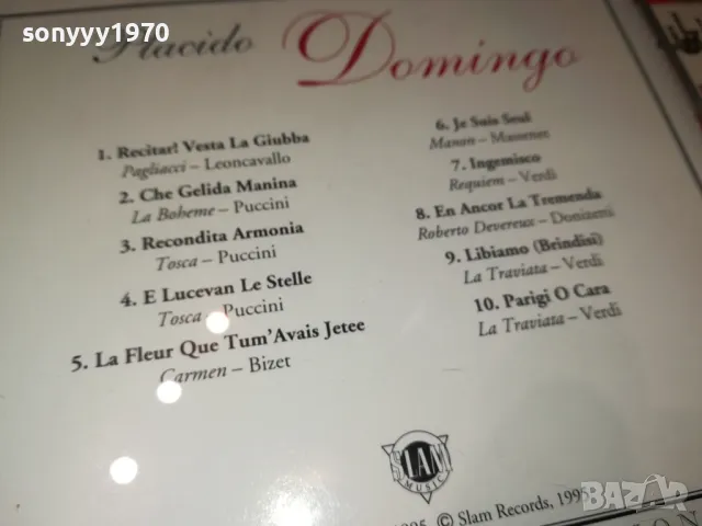 PLACIDO DOMINGO-ORIGINAL CD-ВНОС GERMANY 2802251841, снимка 9 - CD дискове - 49317265