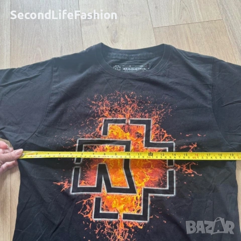 Rammstein Feuer Frei мъжка тениска винтидж колекционерска XL, снимка 4 - Тениски - 54155264