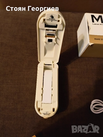 Машина за създаване на етикети Makeid с лента HD (300 dpi) - 9/12/16 мм, снимка 2 - Друга електроника - 52447963