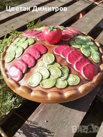 керамична цветна купа за приготвяне, ръчна изработка , снимка 7 - Прибори за хранене, готвене и сервиране - 54083949