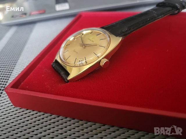 Колекционерски часовник ZENITH SPORTO, снимка 4 - Колекции - 52874306