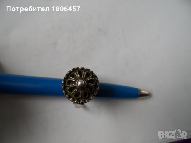 стар сребърен пръстен, снимка 11 - Антикварни и старинни предмети - 31787933
