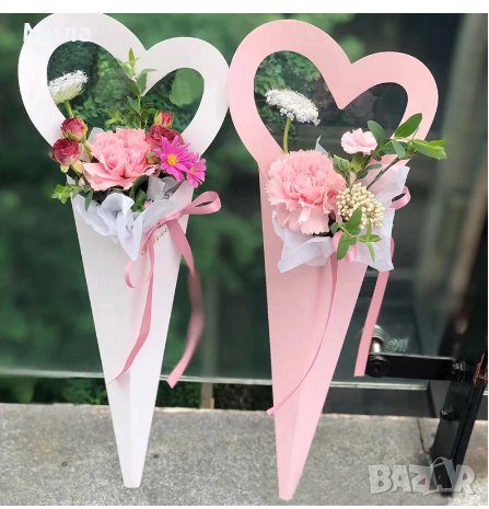 Кутия за цветя, снимка 2 - Изкуствени цветя - 37733239