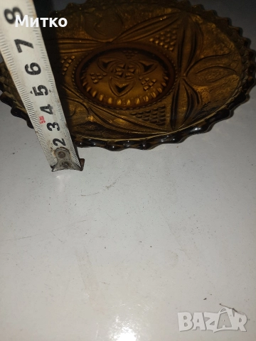 Десертни Стъклени чиний , снимка 7 - Чинии - 52860931