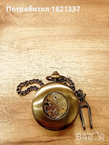 Механичен джобен часовник , снимка 3 - Други ценни предмети - 48764520