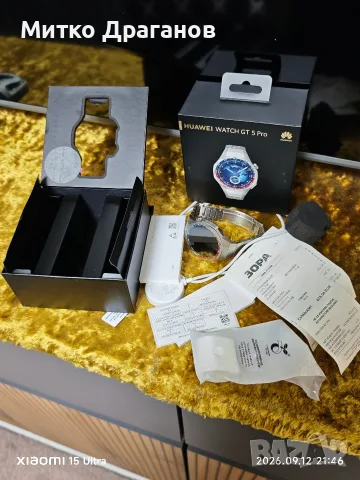 часовник huawei gt5 pro, снимка 6 - Смарт часовници - 56071144
