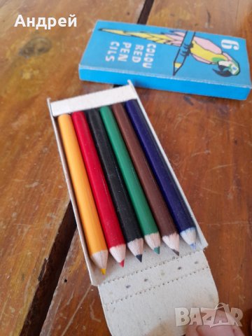 Стари цветни моливи Хемус, снимка 3 - Други ценни предмети - 32065597