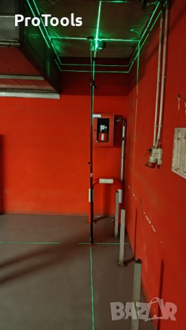 Нова Немска Телескопична Стойка за Лазерен Нивелир до 2.9 Метра