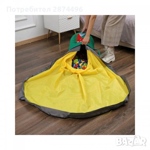 3256 Кош за играчки с постелка и капак - Крокодил, снимка 8 - Други - 36735569