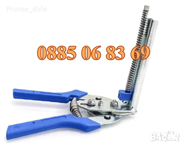 Клещи за връзване на колбаси, клещи за връзване на луканки, суджуци + 600 скоби, снимка 2 - Друго търговско оборудване - 48087471