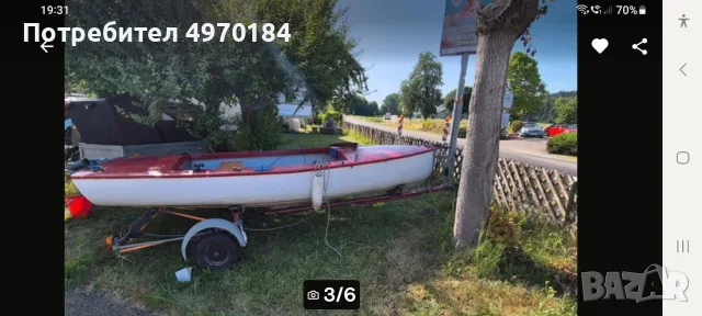 платноходка тип "фин", снимка 8 - Водни спортове - 56368804