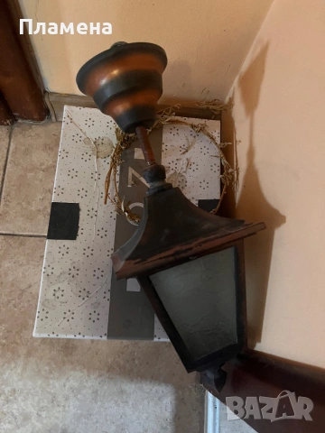 Лампа външна тип фенер 