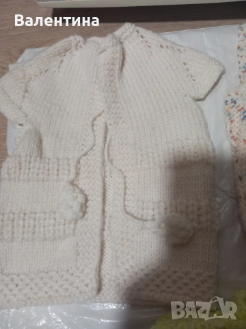 Бебешки  плетени дрешки