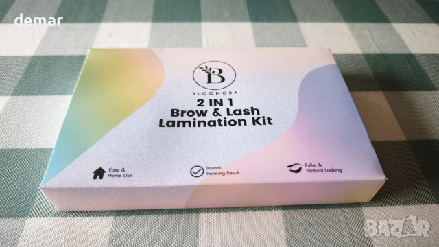 Комплект за повдигане на мигли и ламиниране на вежди, решение 2 в 1, трайност 6-8 седмици, снимка 8 - Козметика за лице - 52453814