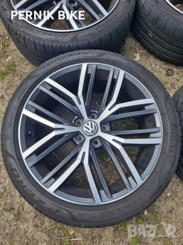 Джанти с гуми 19 5х112, снимка 2 - Гуми и джанти - 53945040