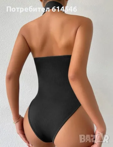 Черно боди NEW, снимка 5 - Корсети, бюстиета, топове - 47926167