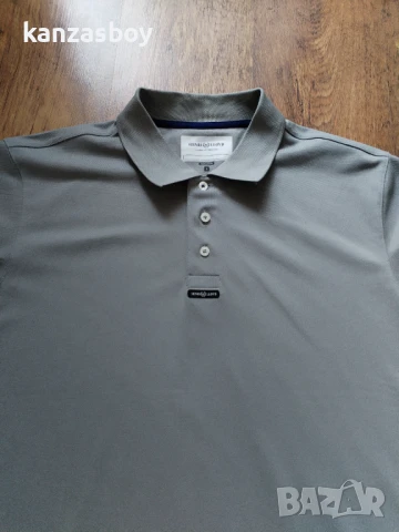 Henri Lloyd Fast-Dri Short Sleeve Polo Titanium- страхотна мъжка тениска КАТО НОВА Л, снимка 4 - Тениски - 50616808