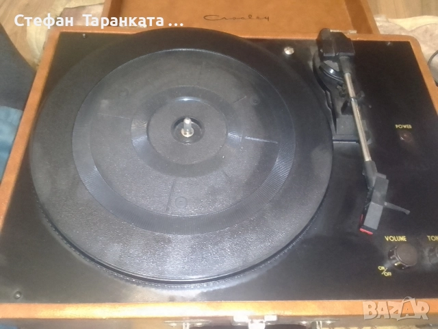 грамофон със усилвател вградени говорители в него , снимка 13 - Грамофони - 51841821