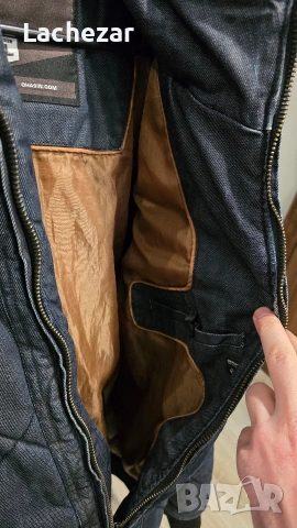 Дънково дебело зимно яке размер L, снимка 4 - Якета - 53138325