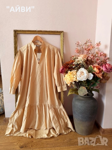 ZARA Дамска жестока рокля, снимка 7 - Рокли - 54001709