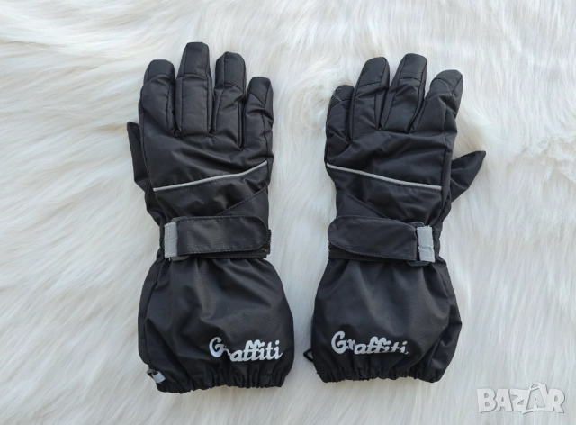 Детски ски ръкавици Graffiti 8-10 години, снимка 8 - Шапки, шалове и ръкавици - 52769793