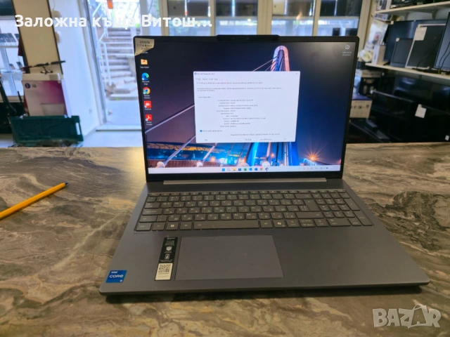 Лаптоп Lenovo Ideapad Slim 5 Intel i5-13420h 12CPUs 2.1GHz 32GB RAM 1TB SSD