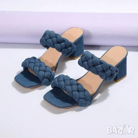 Дамски обувки на дебел ток, снимка 3 - Дамски ежедневни обувки - 50807249