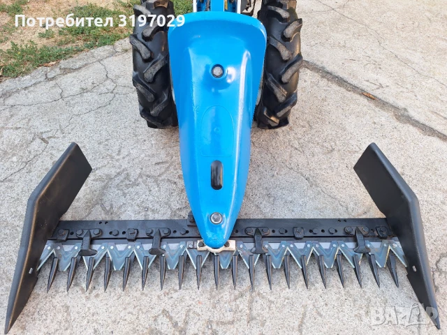 Палцова косачка BCS 730 10к.с.АСМЕ двуколка 115см косилен апарат, снимка 3 - Градинска техника - 50586078