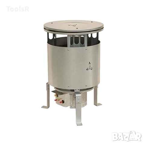 Газов отоплител  с мощност на двигателя 31,4 kW за строежи, складове, парници под наем!