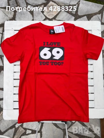50% Намаление L D*GGY STYLE TSHIRT I LOVE 69