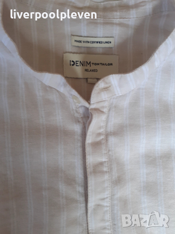 👉Ленена Tom Tailor Original ХL , снимка 4 - Блузи - 54011824