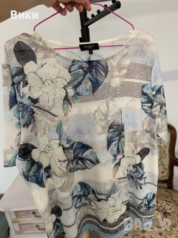 Красива елегантна тениска в размер XL, снимка 14 - Тениски - 44614539