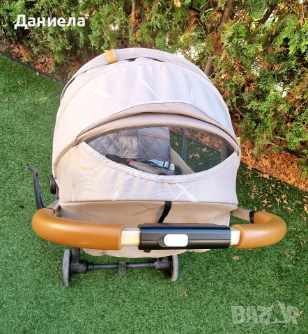 Бебешка лятна количка Chipolino City бежов цвят, снимка 14 - Детски колички - 52870904