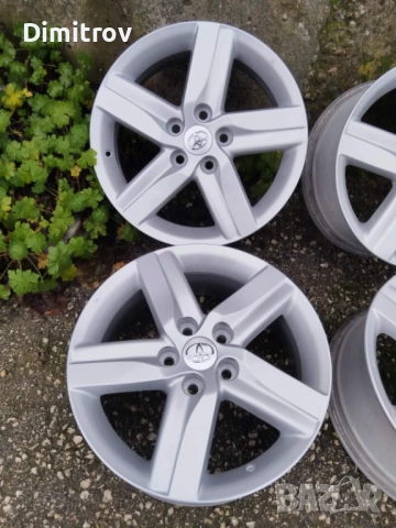 Лети джанти 17 цола Тойота 5х114.3, снимка 2 - Гуми и джанти - 53008223