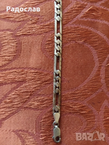 стара сребърна гривна , снимка 2 - Гривни - 54236836