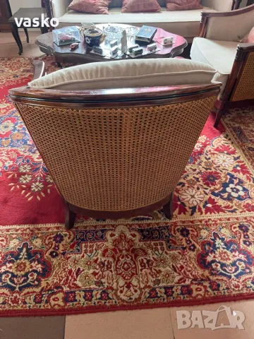 Кресла-дърво,стари, снимка 4 - Дивани и мека мебел - 49343279